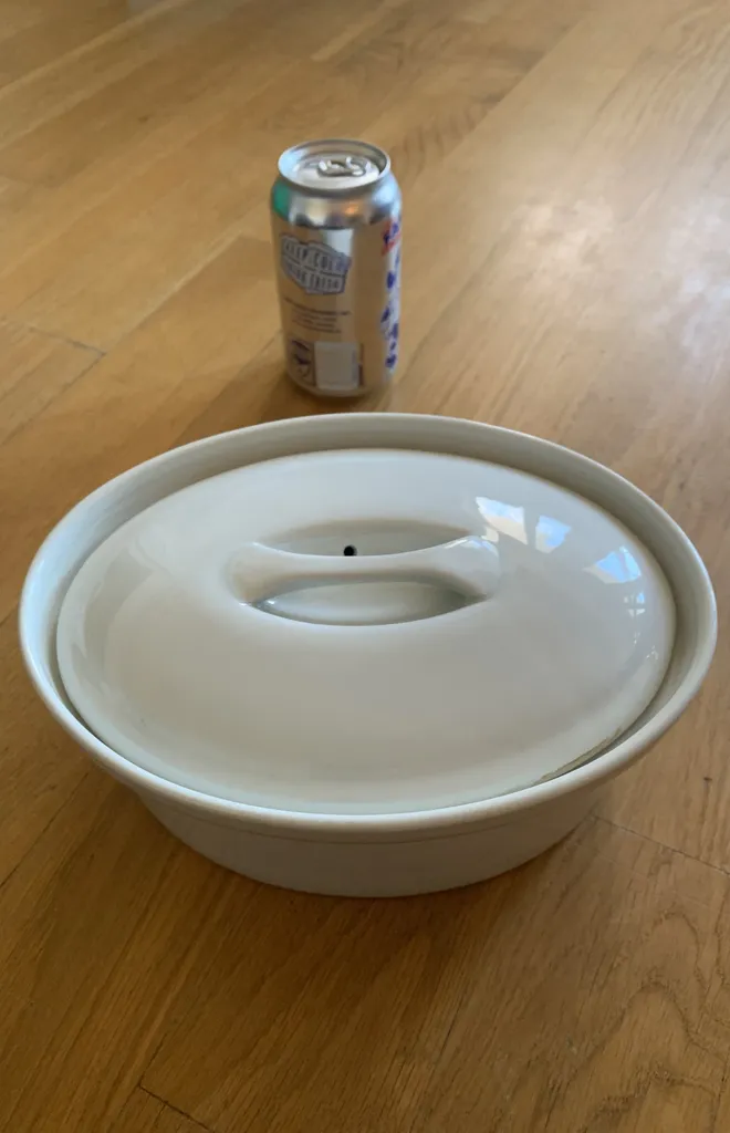 Beautiful Porcelain French Cocotte photo 1