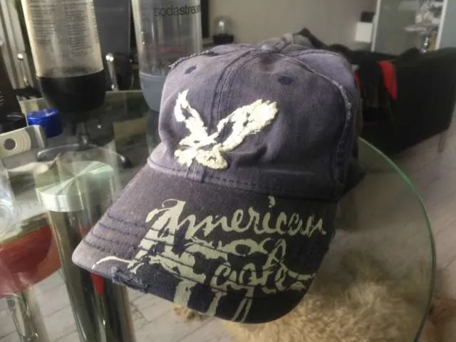 Distressed American Eagle Cap photo 1