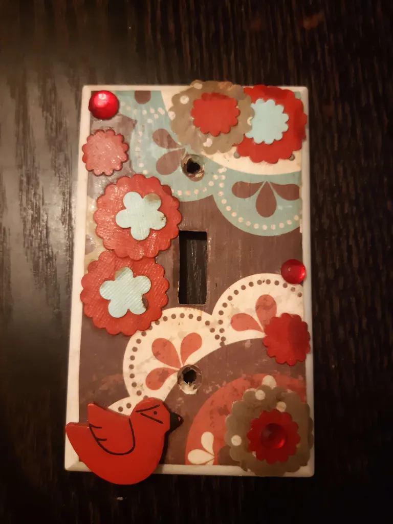 Handmade Lightswitch cover from etsy photo 1