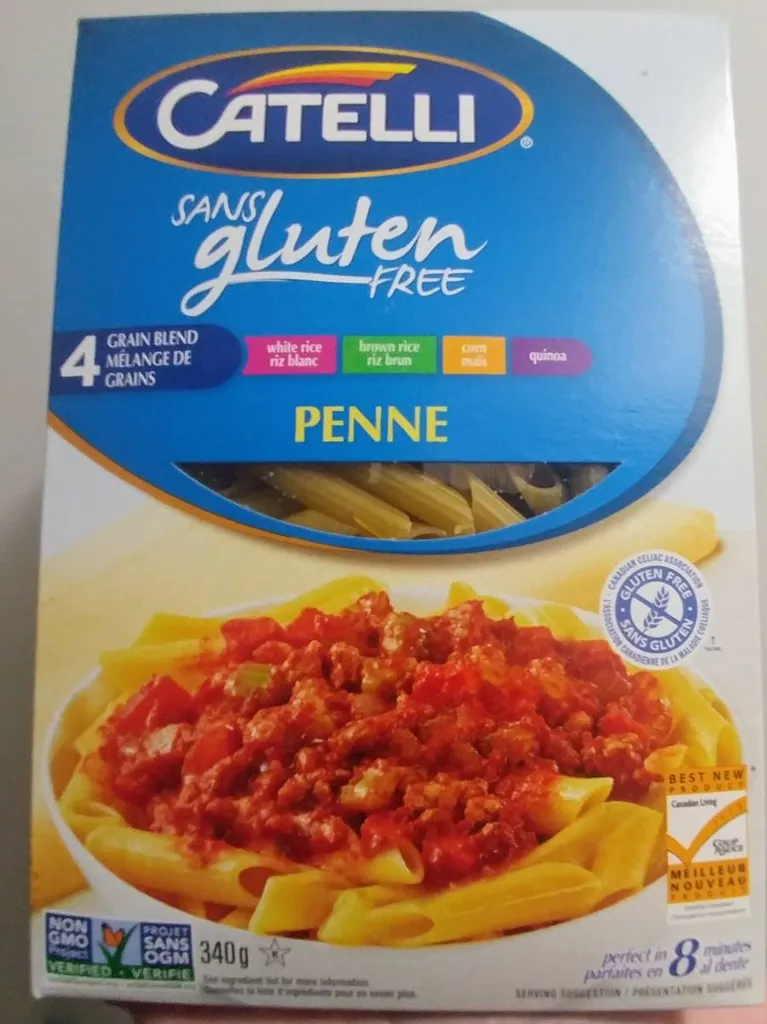 Catelli NonGMO gluten free penne pasta photo 1