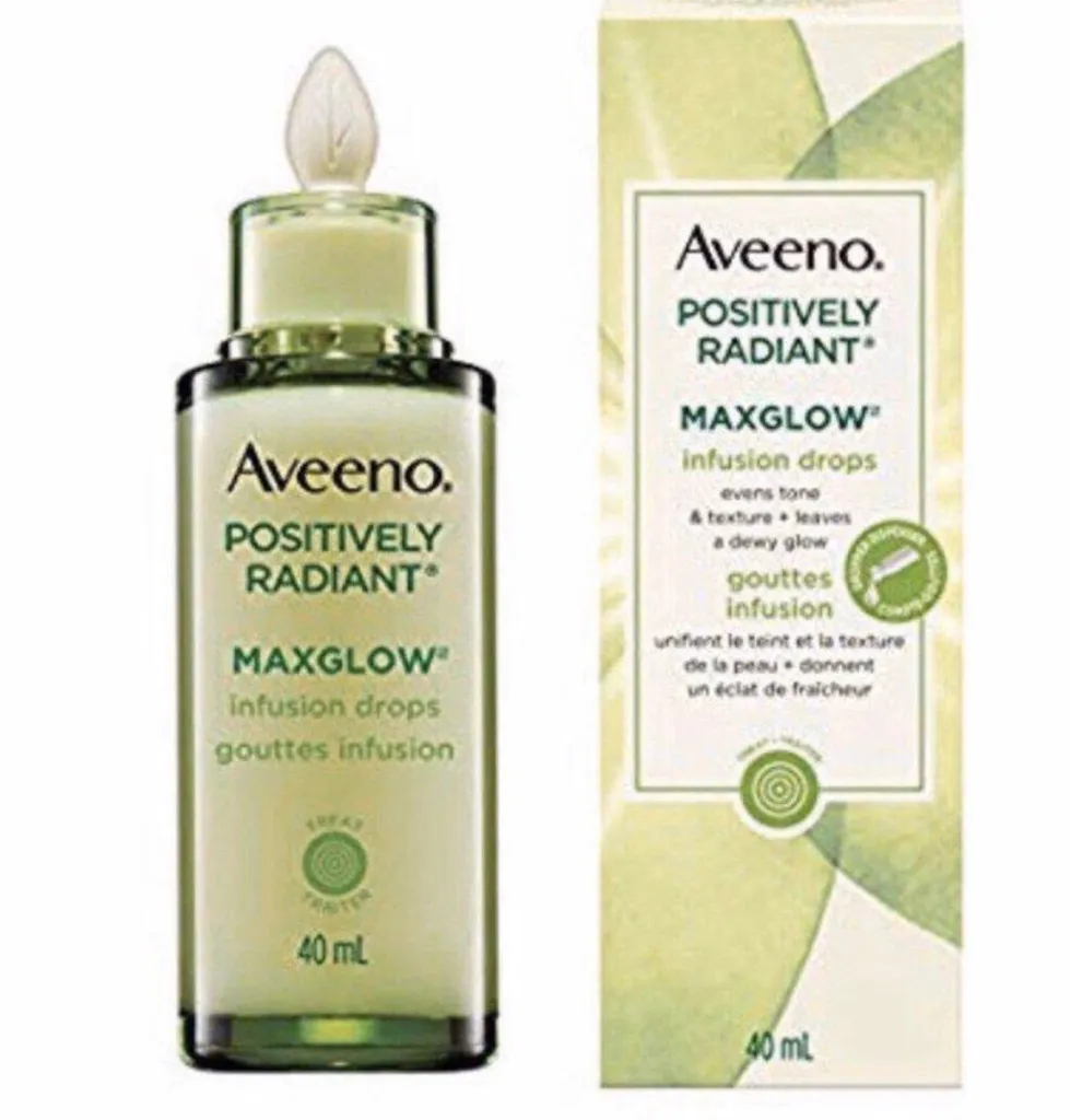New Aveeno maxglow Infusion Drops Face Serum photo 1
