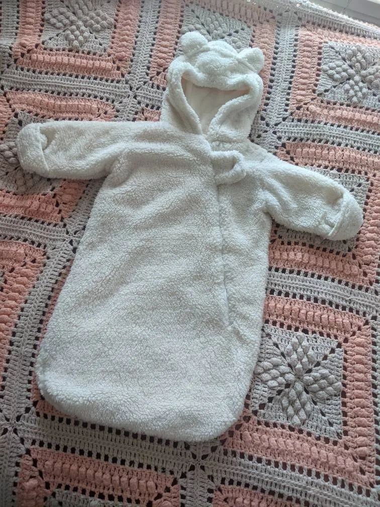 NWT Donna Salyers Fabulous Furs Baby Bunting photo 1