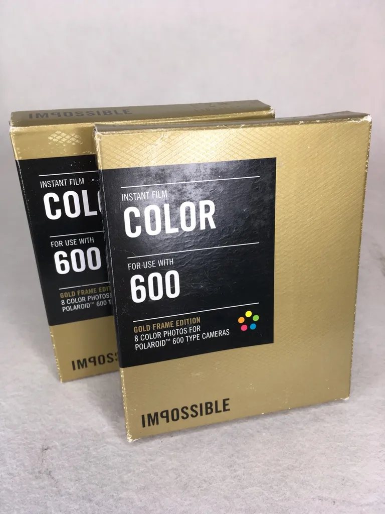 Impossible 600 Gold Frame Film photo 1