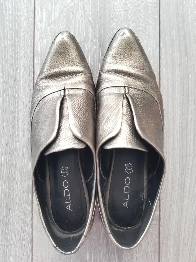 Aldo Genuine Leather Loafers Sz 8-8.5 photo 1