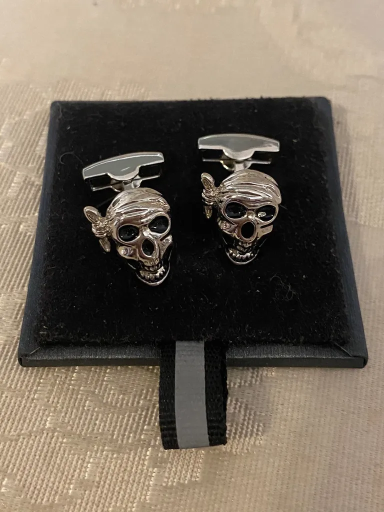 Skull Cufflinks. photo 1