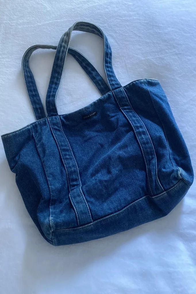 Eddie Bauer Denim Tote photo 1
