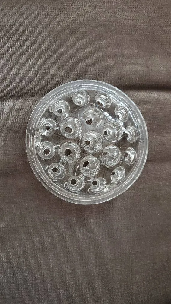 Glass Flower Frog (Stem Holder) for flower arranging photo 1