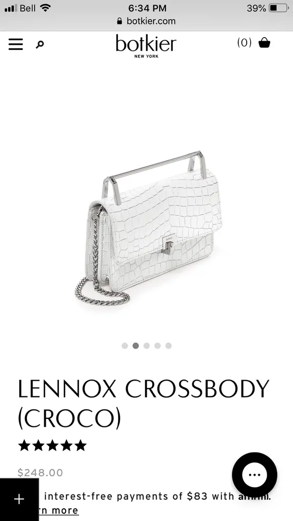 Botkier Crossbody Handbag - Croco photo 1