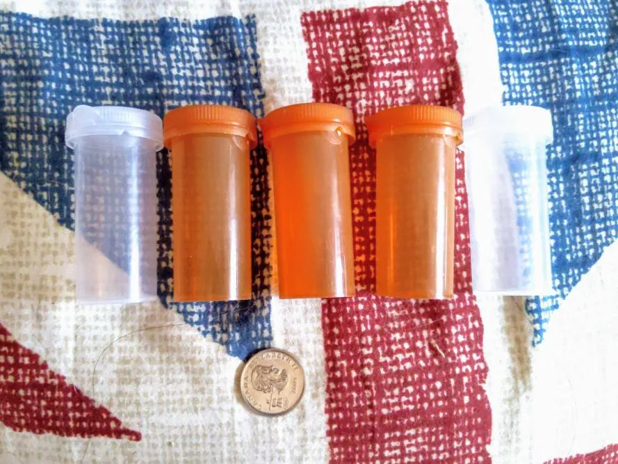 5 Empty Pill Bottles photo 1