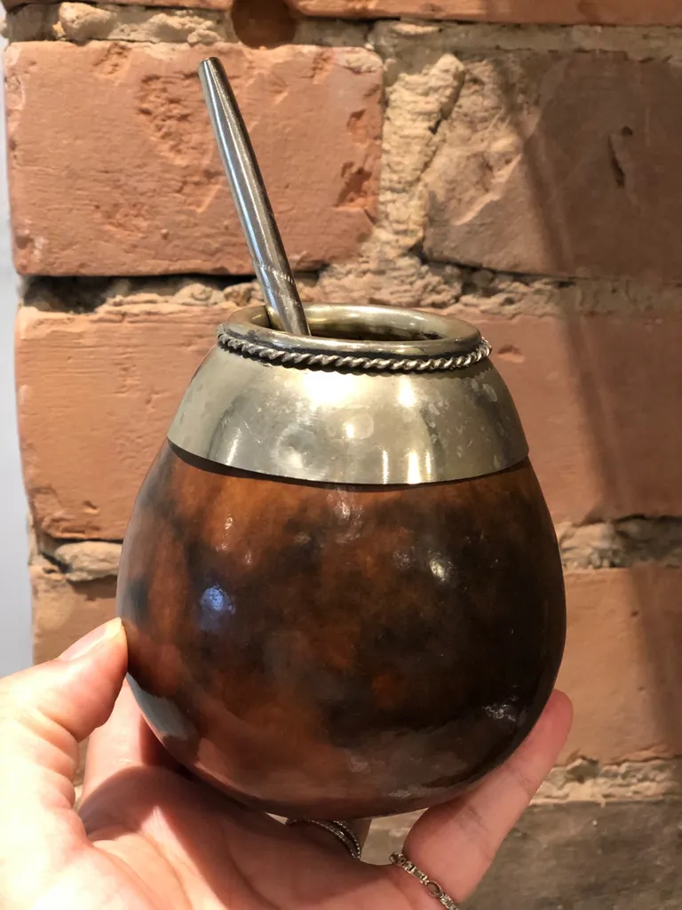 Yerba Mate Cup + Straw photo 1