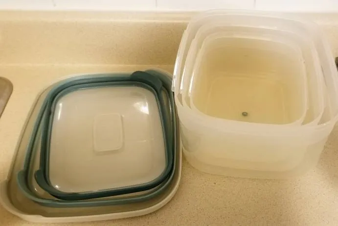 Joseph Joseph 3 piece nesting storage tupperware photo 1