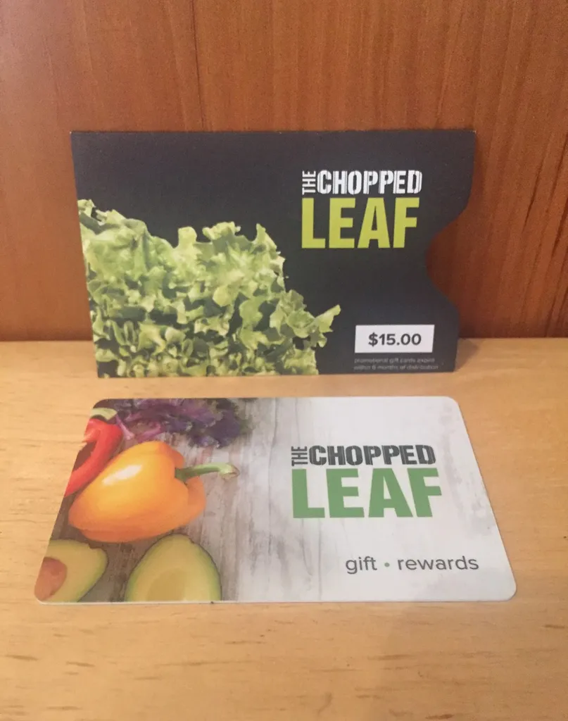 $15 Gift Card - Chopped Leaf photo 1