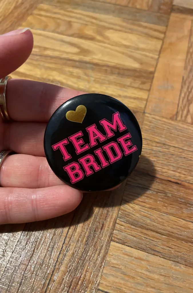 Team Bride Pin photo 1