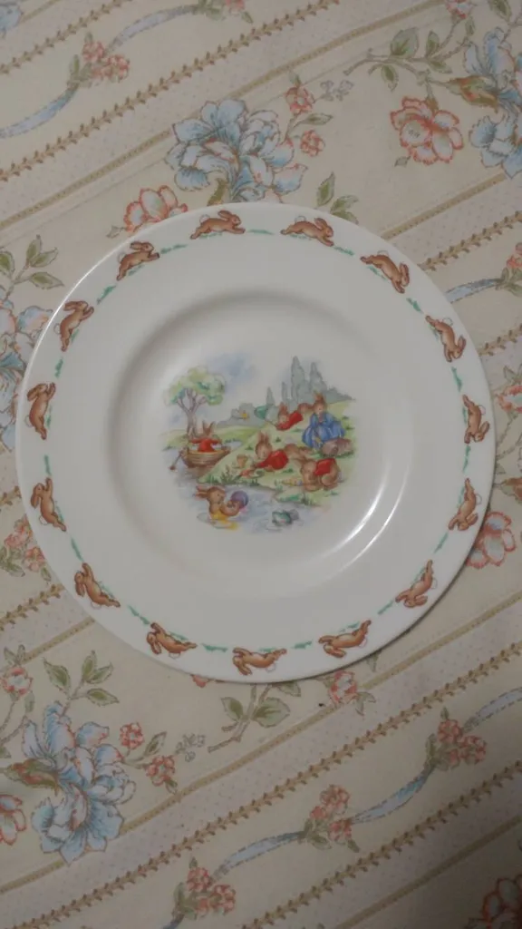 Bunnykins Plate photo 1