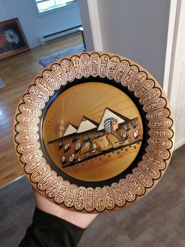 Assiette Égypte photo 1