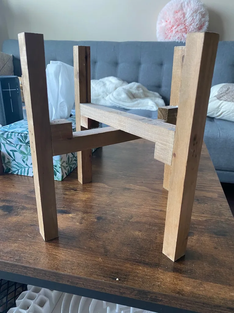 Wooden Plant Stand 8” Diameter photo 1