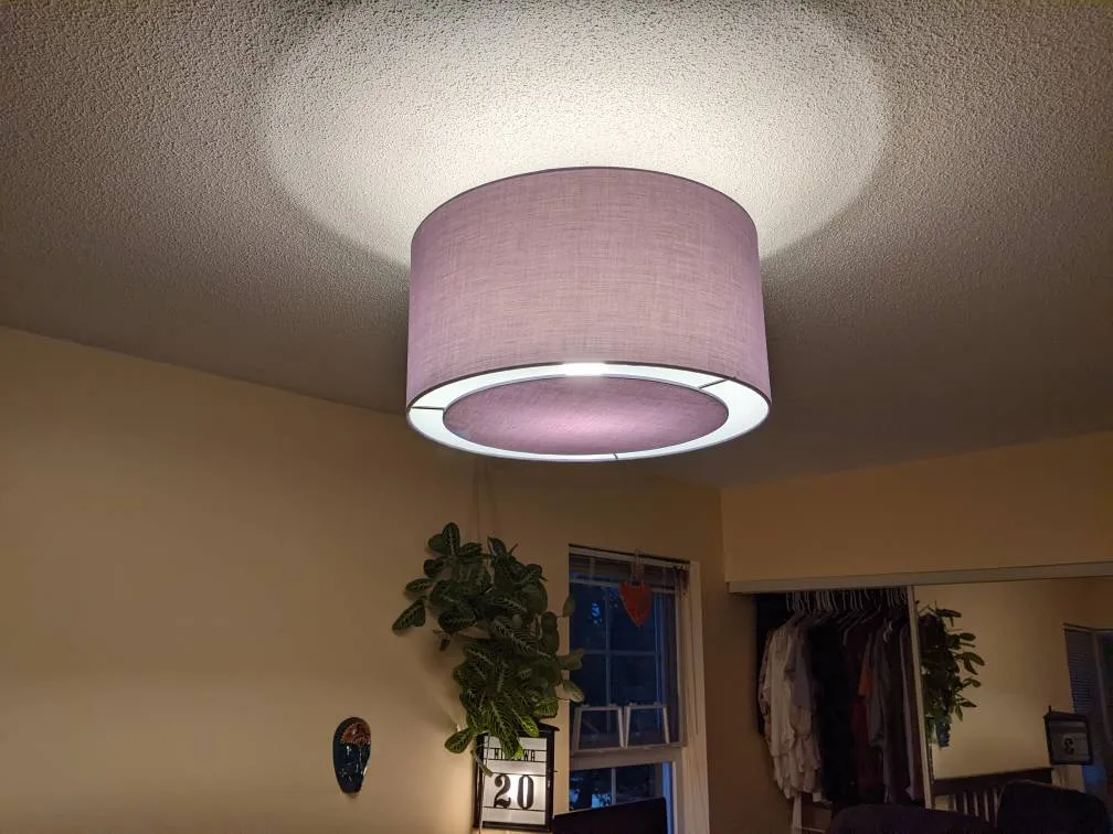 Lavender-lilac Lamp photo 1