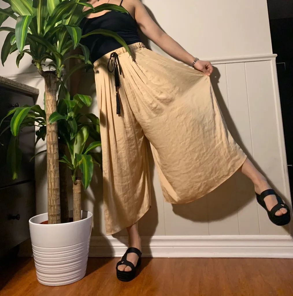 Satin Sumo Pants photo 1