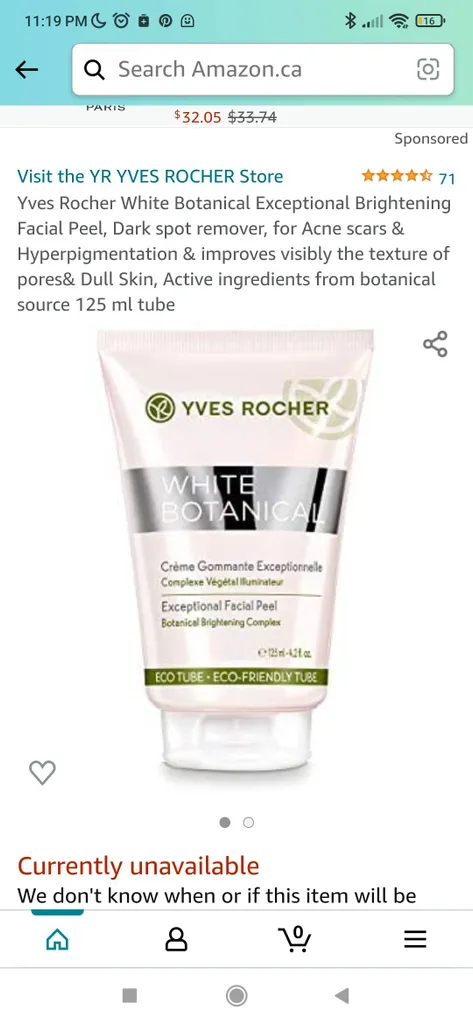 Facial Peel, Yves Roche BNIP photo 1