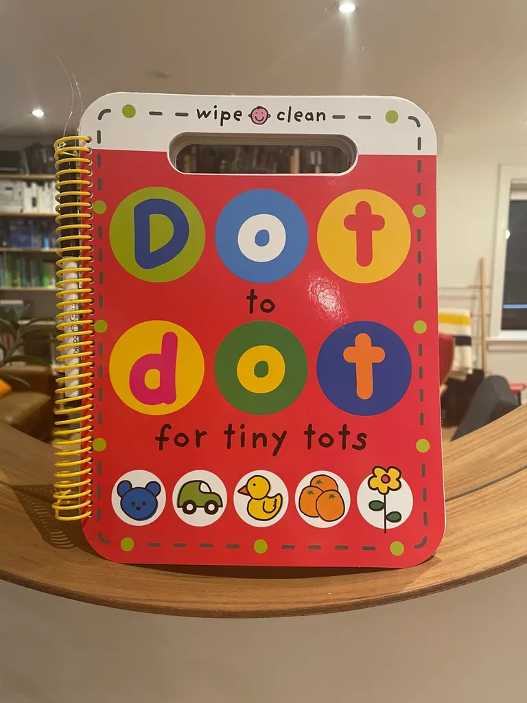Toddler Wipe-Clean Dot to Dot photo 1