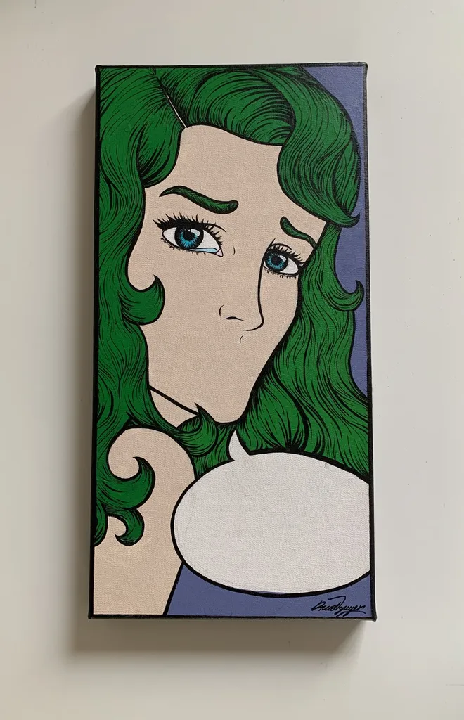 Original Comic Painting photo 1