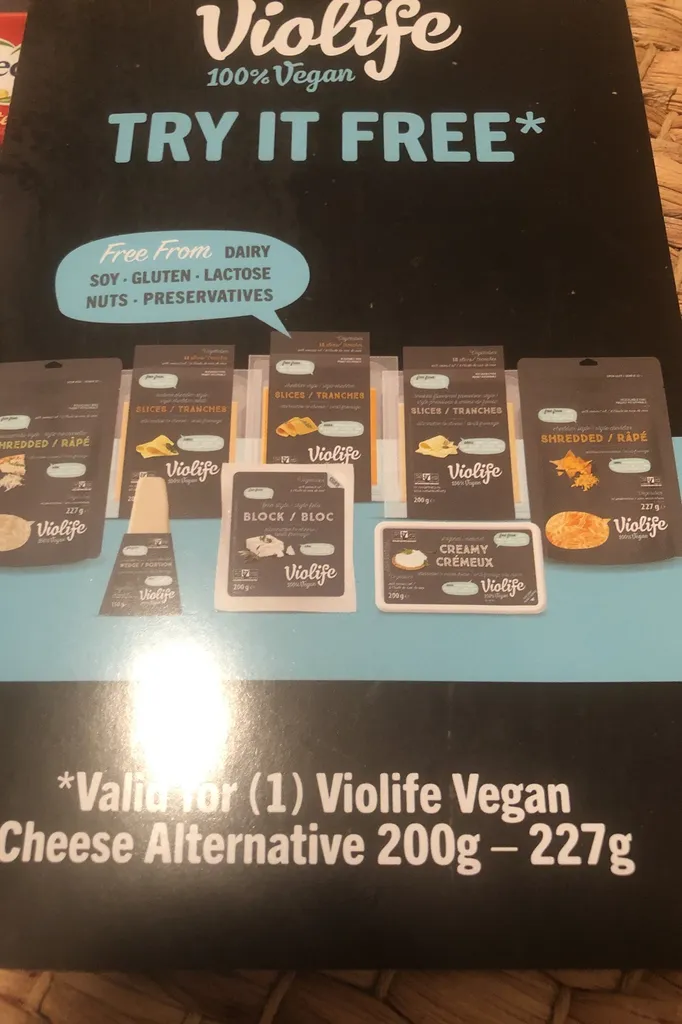 Coupon For Free Vegan Cheese photo 1