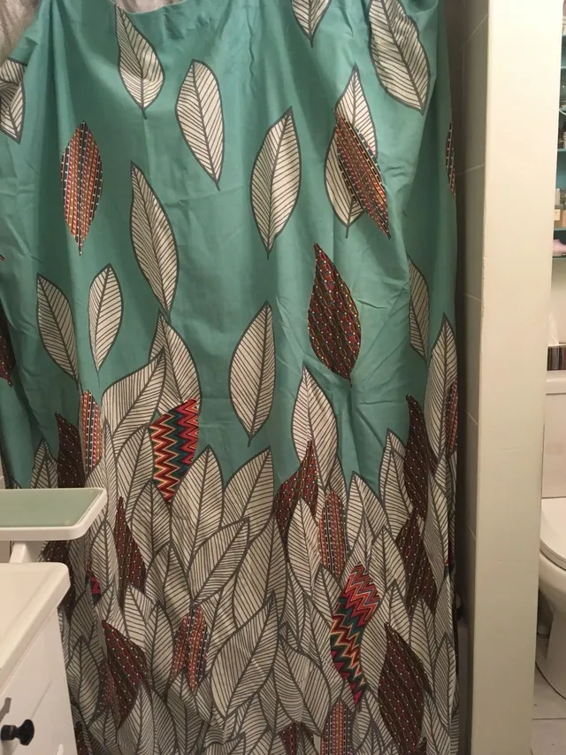 Falling Leaves Shower Curtain (UO) photo 1
