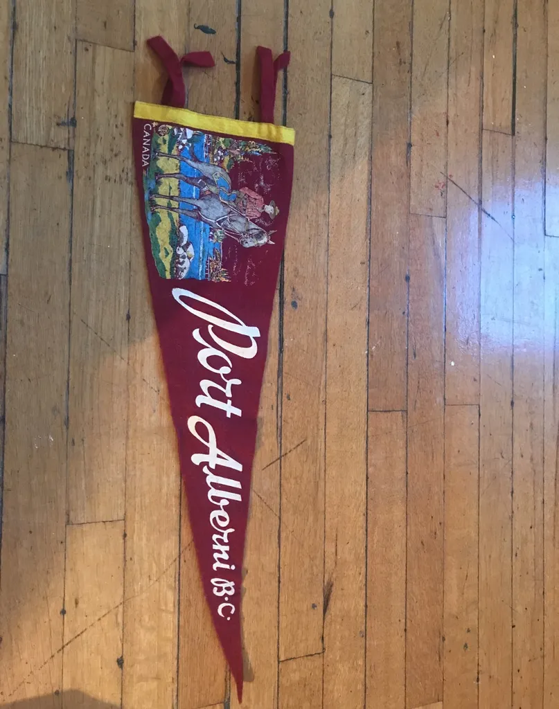 Vintage 1970s BC Flag photo 1