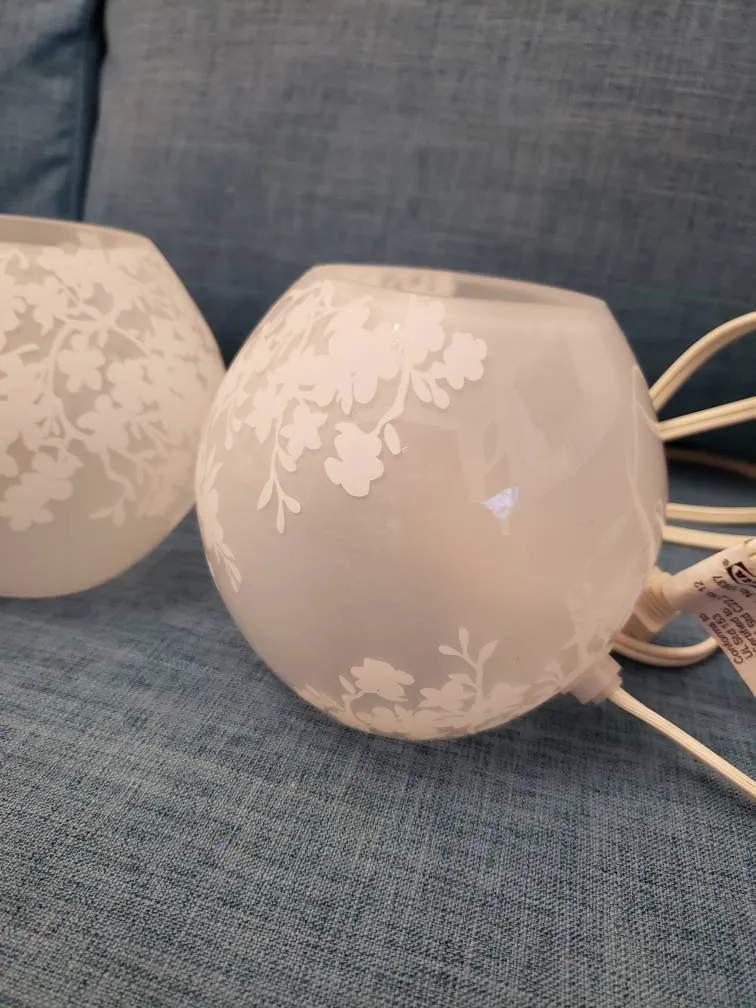 2x IKEA table Side Lamps photo 1