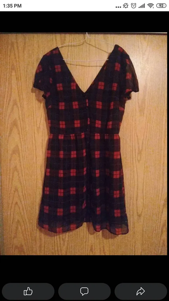 Zara Size L Chiffon Dress photo 1