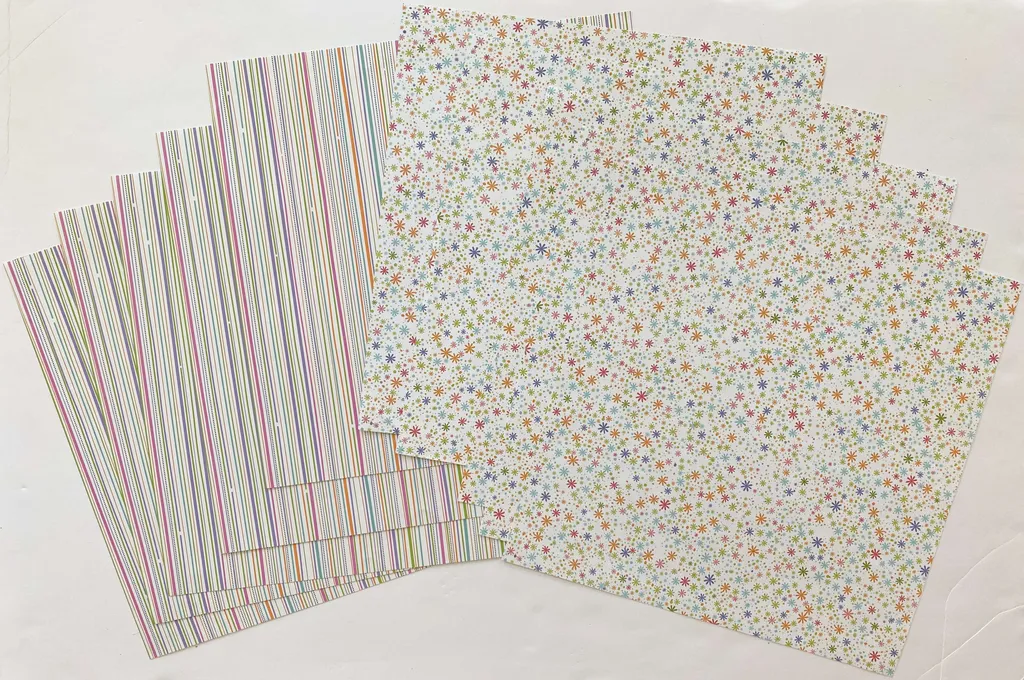 Scrapbook Paper 12 x12 - 10 Sheets photo 1