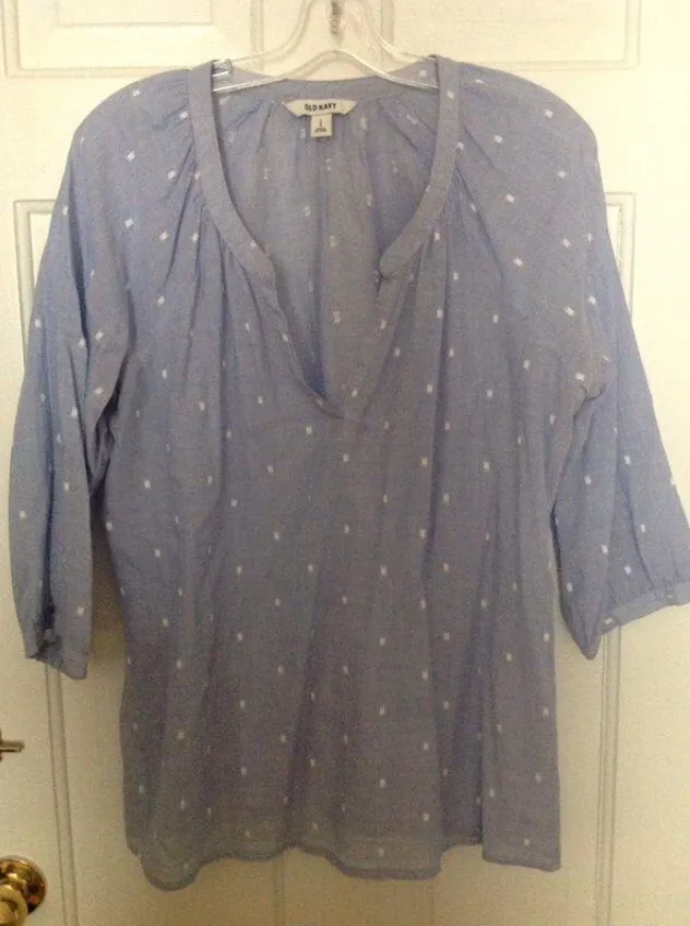 Cute Chambray Blouse photo 1