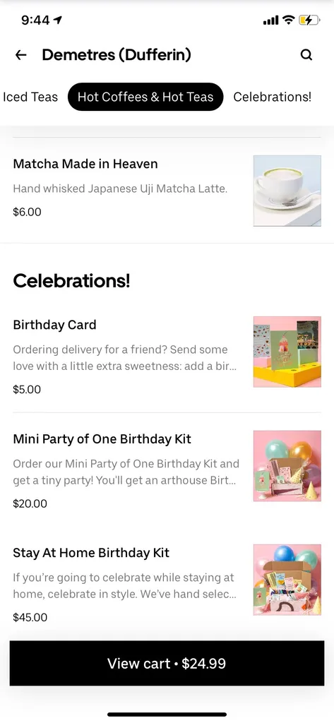 PSA - Uber Eats Birthday Gift! photo 1
