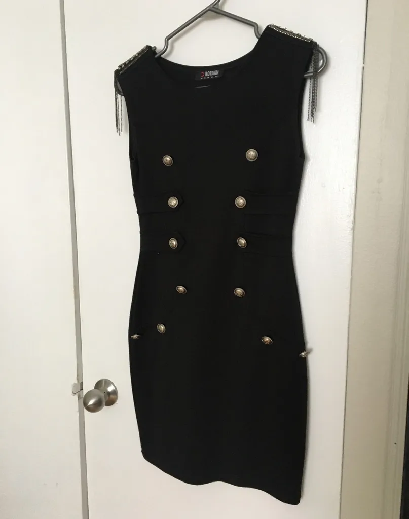 LBD With Military Style Details photo 1