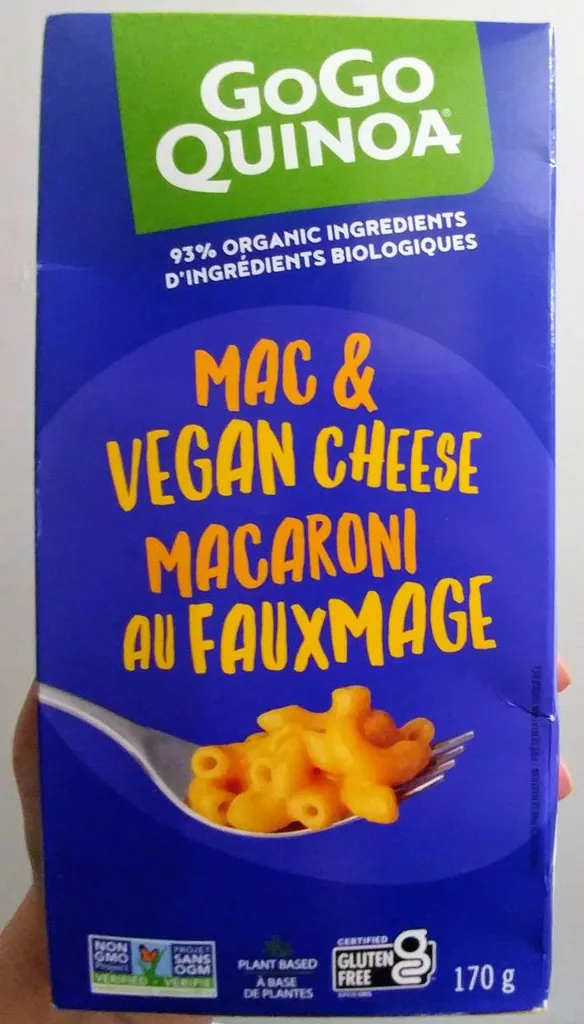GoGo Quinoa Vegan Gluten free Mac & Cheeze photo 1