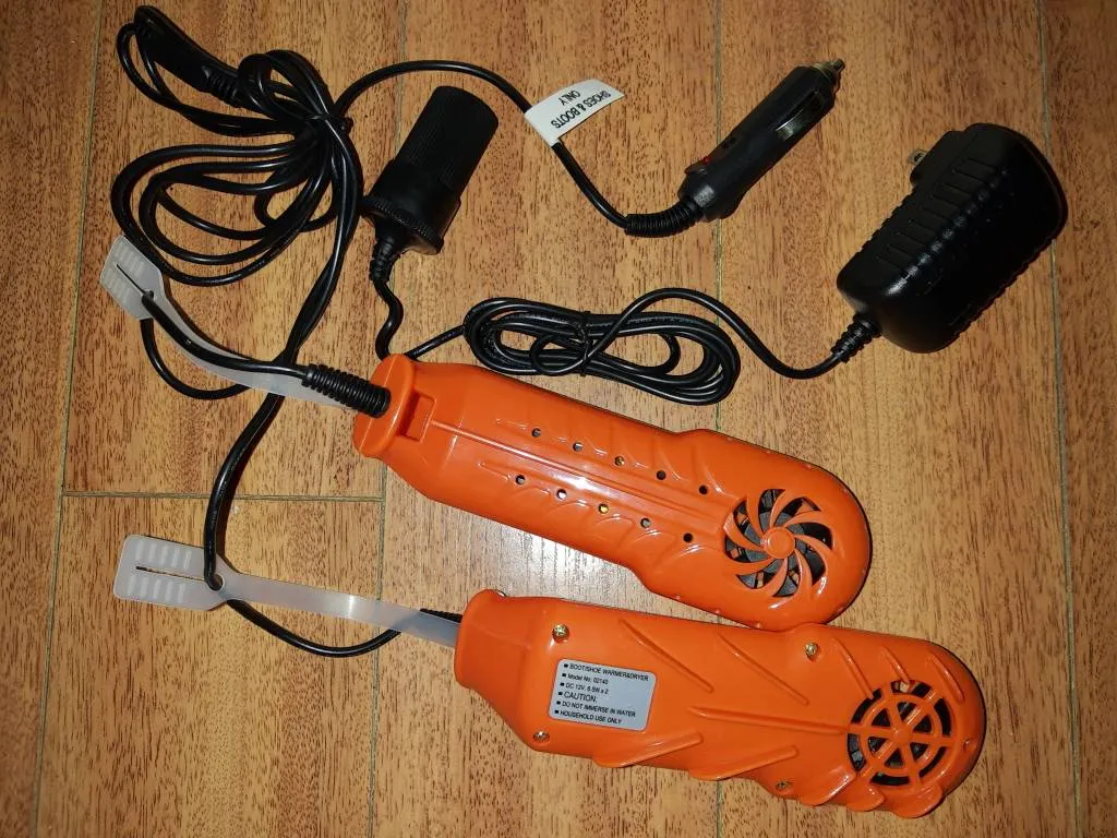 BNIB Portable Boot And Shoe Dryer W/ Car Power Adapter photo 1