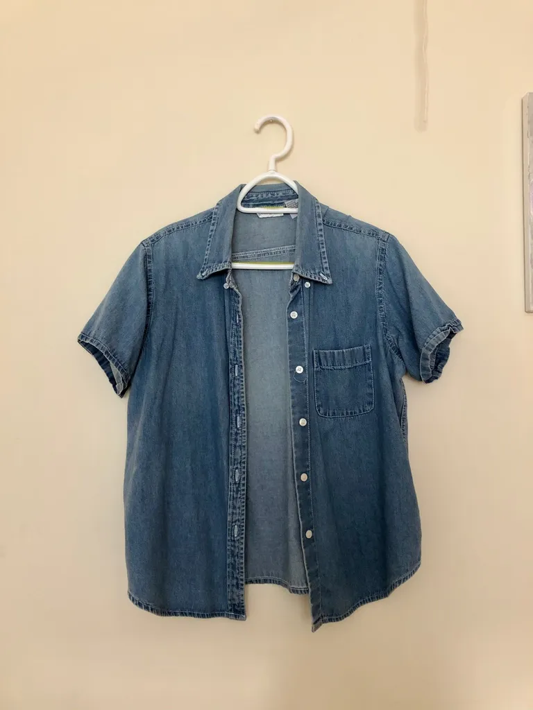 Vintage Denim Button-Up photo 1