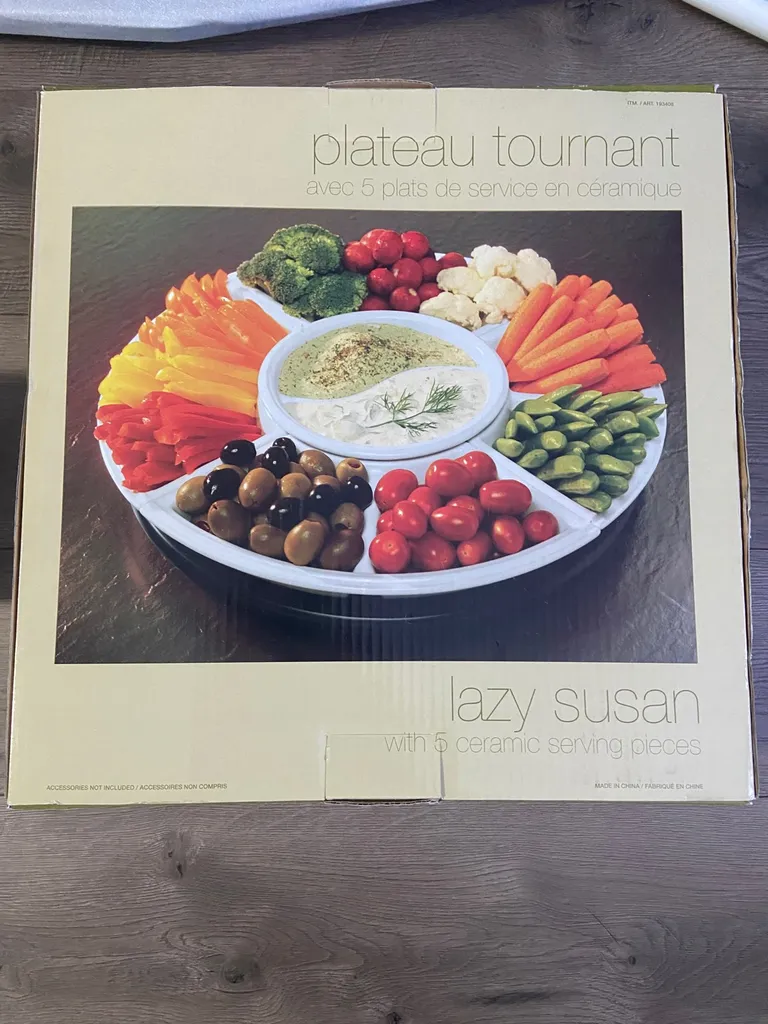 Ceramic Lazy Susan photo 1