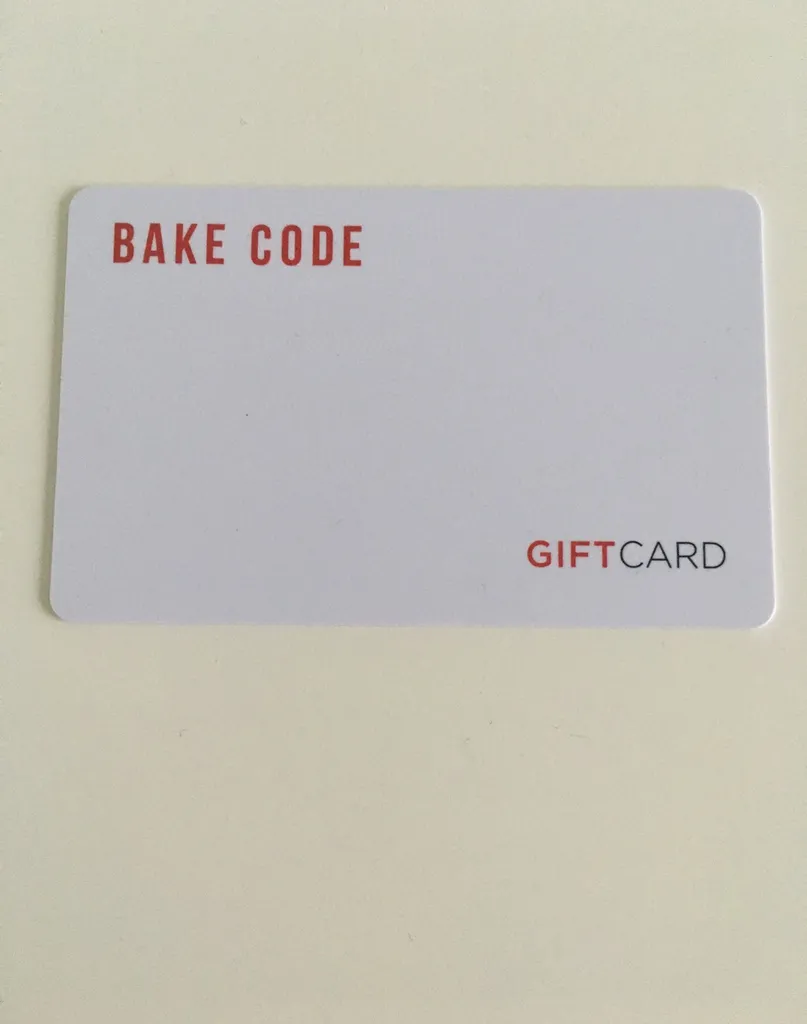 Bake Code (Chatime) GC - $20 photo 1