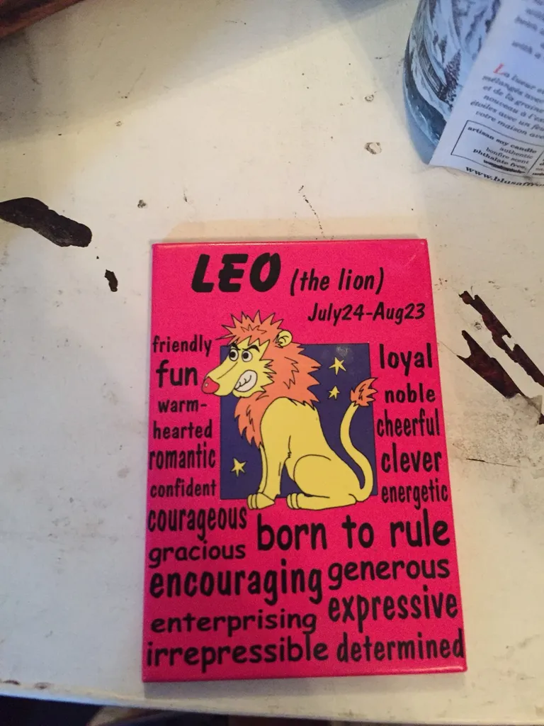 Leo Fridge Magnet photo 1