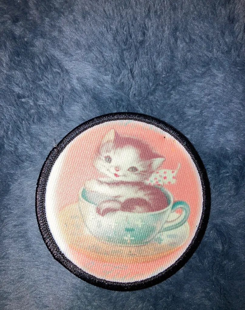 Cat In Teapot patch photo 1