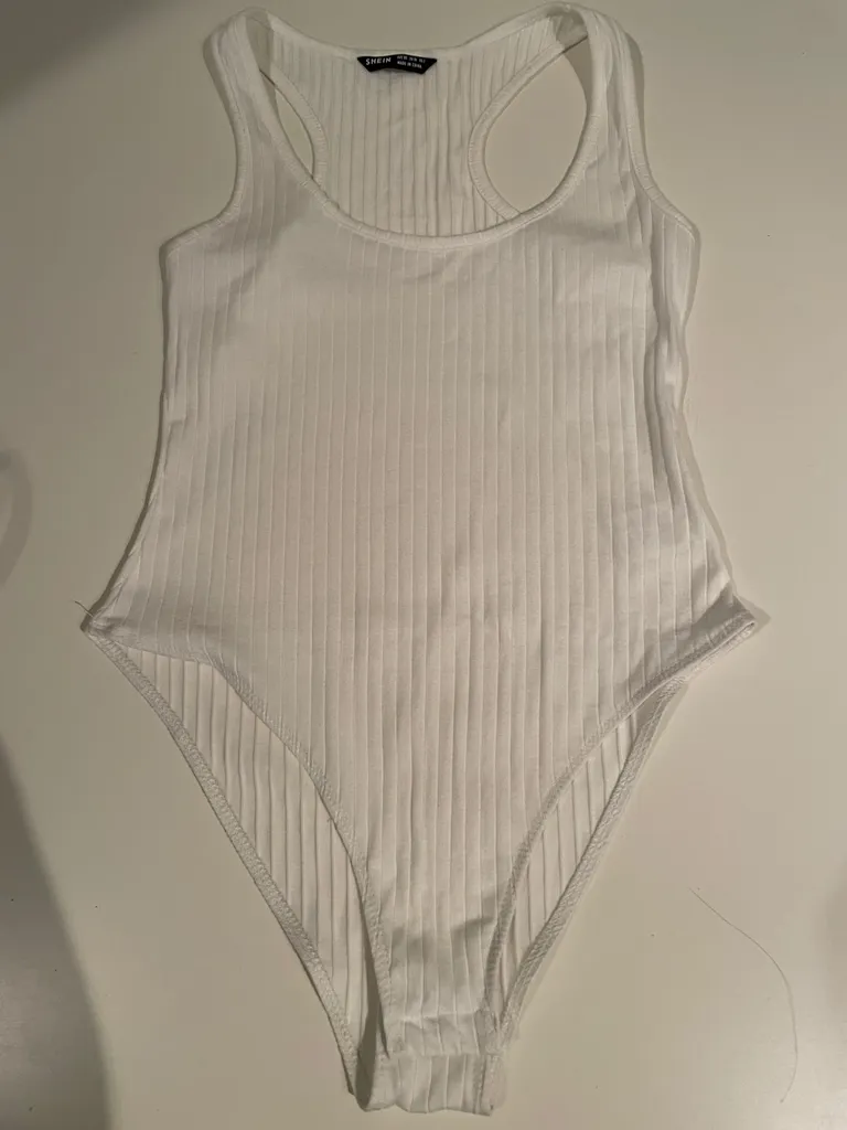 Shein White Bodysuit - size XS photo 1