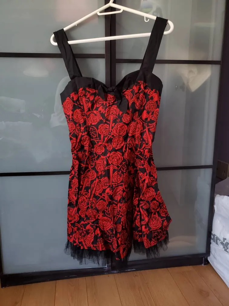Red & Black Dress photo 1