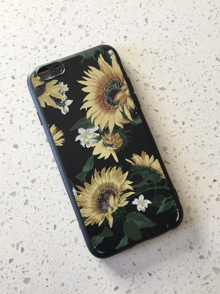 iPhone 6 Sunflower Phone Case photo 1