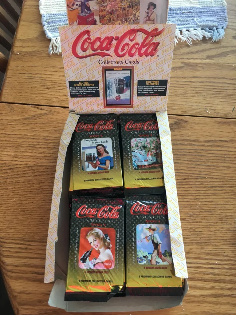 Coca-cola Collector Cards 36 Packs photo 1