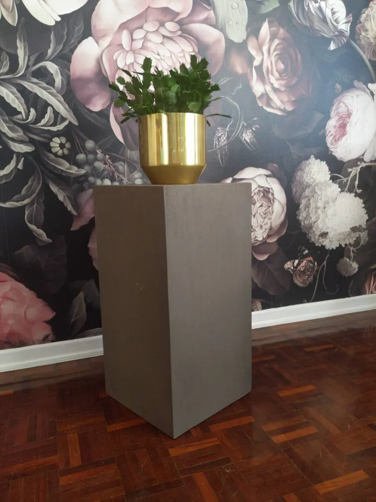 Concrete Looking Pedestal photo 1