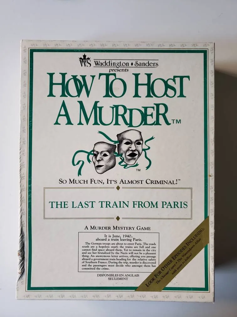 Murder Mystery "The Last Train From Paris" photo 1