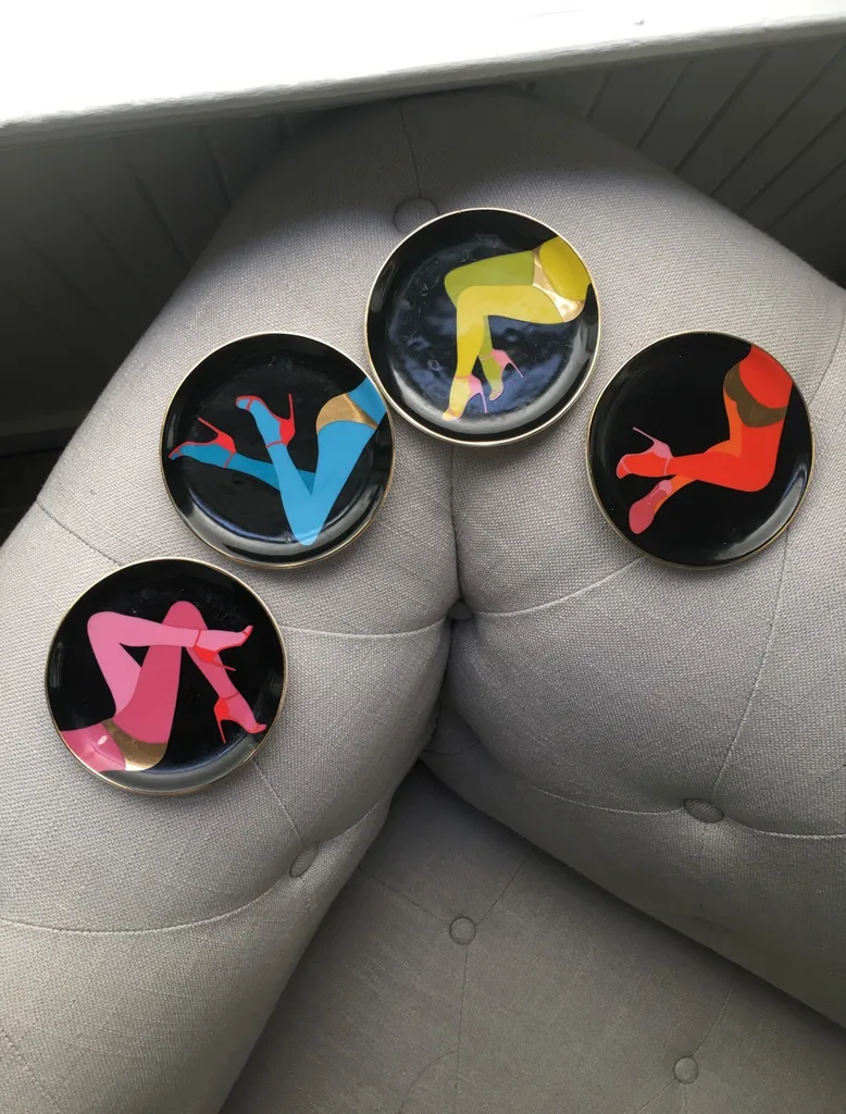Jonathan Adler Lady Legs Coasters photo 1
