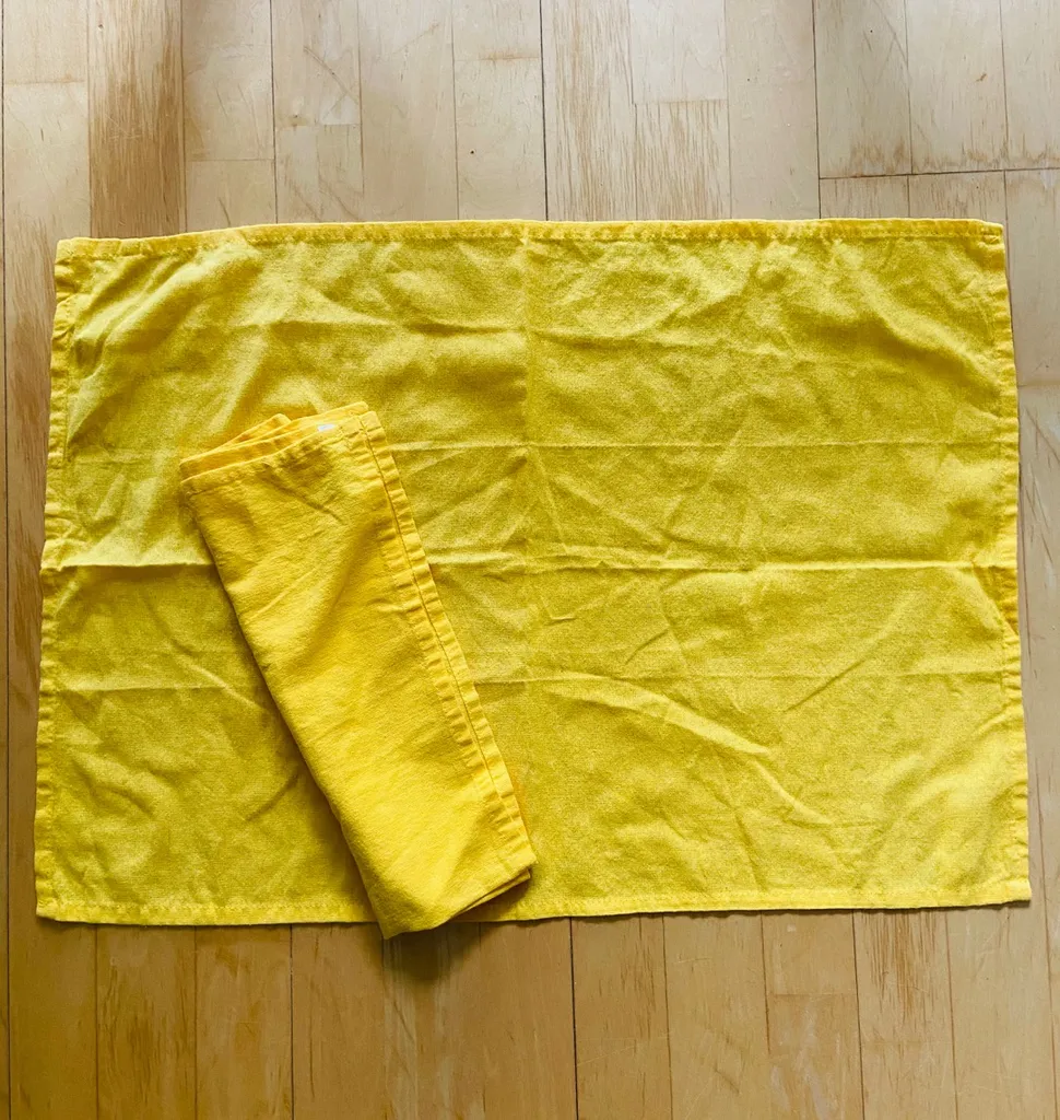 Bright Yellow Napkins photo 1