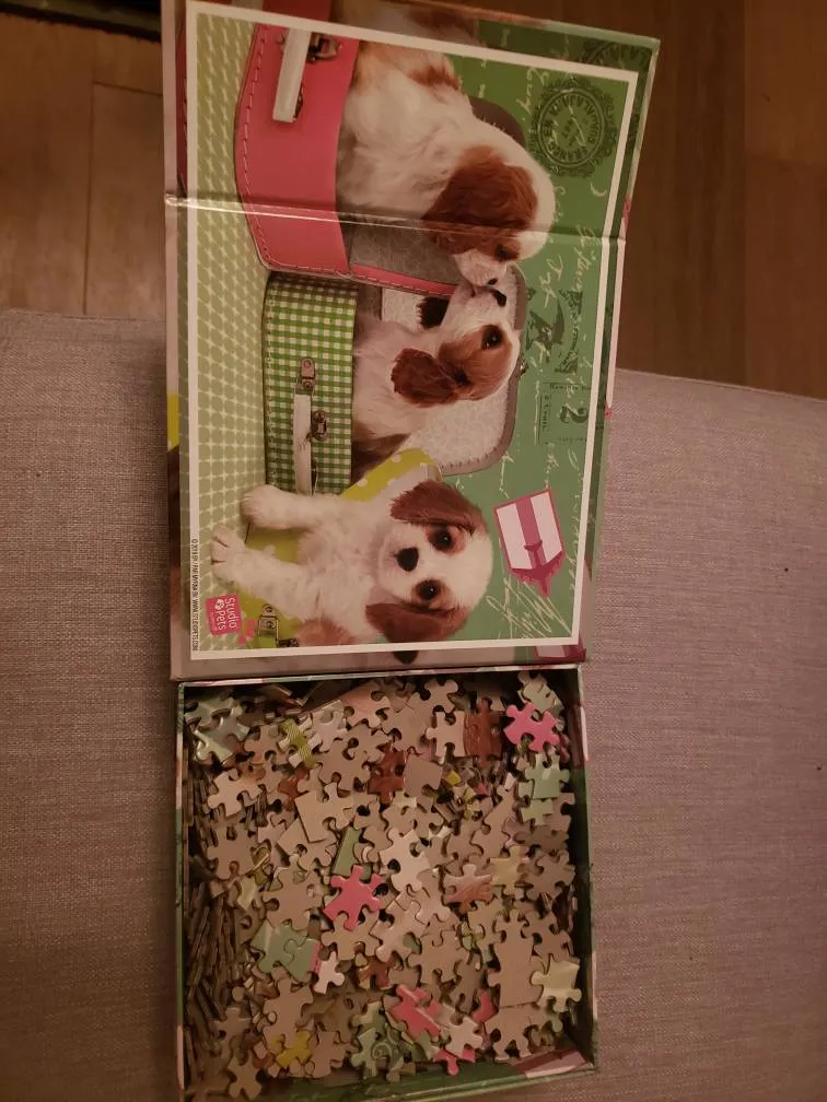 1000 Piece Dog Puzzle, Jane & Annette photo 1